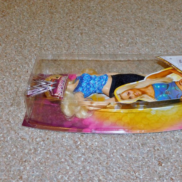 2017 Mattel WWE Superstar Fashions Charlotte Flair Doll MIB Brand New Wrestling - Picture 3 of 8